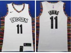 Nike Brooklyn Nets #11 Kyrie Irving 2019-20 White City Jersey