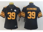 Woman Pittsburgh Steelers #39 Minkah Fitzpatrick Color Rush Limited Jersey