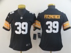 Woman Pittsburgh Steelers #39 Minkah Fitzpatrick Black Vapor Limited Jersey