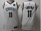 Youth Nike Brooklyn Nets #11 Kyrie Irving 2019-20 White City Jersey