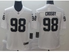 Oakland Raiders #98 Maxx Crosby White Vapor Limited Jersey