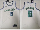 Nike Milwaukee Bucks #6 Eric Beldsoe Cream 2019-20 Cream City Jersey