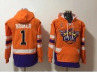 Nike Phoenix Suns #1 Devin Booker Orange Hoodie