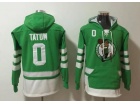 Nike Boston Celtics #0 Jayson Tatum Green Hoodie