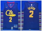 Nike Cleveland Cavaliers #2 Collin Sexton Navy Blue City Jersey