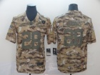 Oakland Raiders #28 Josh Jacobs Camo Salute to Service Limited Jersey