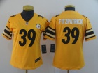 Woman Pittsburgh Steelers #39 Minkah Fitzpatrick Gold Inverted Legend Limited Jersey