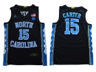 2019 North Carolina Tar Heels #15 Vince Carter Black Jersey