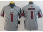 Youth Arizona Cardinals #1 Kyler Murray Gray Inverted Legend Vapor Limited Jersey