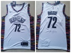 Nike Brooklyn Nets #72 Biggie White 2019-20 City Jersey