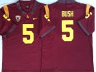 USC Trojans #5 Reggie Bush Red Limited Jersey