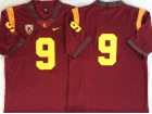 USC Trojans #9 JuJu Smith-Schuster Red Limited Jersey