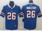 Buffalo Bills #26 Devin Singletary Blue Men's Vapor Untouchable Limited Jersey