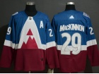 Adidas Colorado Avalanche #29 Nathan MacKinnon Blue 2020 Stadium Series Jersey