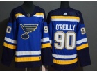 Woman Adidas St.Louis Blues #90 Ryan O'Reilly Blue Jersey