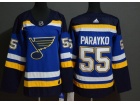 Woman Adidas St.Louis Blues #55 Colton Parayko Blue Jersey