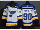 Youth Adidas St.Louis Blues #90 Ryan O'Reilly White Jersey