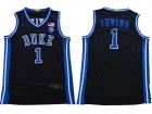 Duke Blue Devils #1 Kyrie Irving Black Jersey