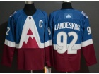 Adidas Colorado Avalanche #92 Gabriel Landeskog Blue 2020 Stadium Series Jersey