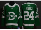 Adidas Dallas Stars #24 Roope Hintz Green Winter Classic Jersey