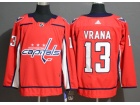 Adidas Washington Capitals #13 Jakub Vrana Red Hockey Jersey