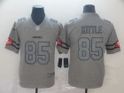 San Francisco 49ers #85 George Kittle Gridiron Gray Team Logos Limited Jersey