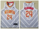 Nike Atlanta Hawks #24 Devonta Freeman White Jersey