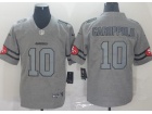 San Francisco 49ers #10 Jimmy Garoppolo Gray Team Logos Limited Jersey