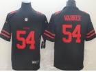 San Francisco 49ers#54 Fred Warner Black Vapor Limited Jersey