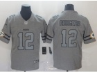 Atlanta Falcons #11 Julio Jones Gray Team Logos Limited Jersey