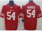 San Francisco 49ers#54 Fred Warner Red Vapor Limited Jersey