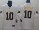 San Francisco 49ers #10 Jimmy Garoppolo White Golden Edition 100th Season Jersey