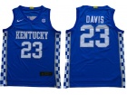 2019 Kentucky Wildcats #23 Anthony Davis Blue Jersey