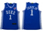 Duke Blue Devils #1 Vernon Carey Jr Blue Jersey