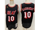 Miami Heat #10 Tim Hardaway Black Throwback Jerseys