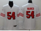 San Francisco 49ers #54 Fred Warner White Color Rush Limited Football Jersey