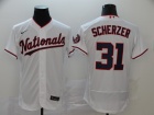 Nike Washington Nationals #31 Max Scherzer White Jerseys