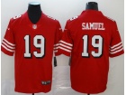 San Francisco 49ers #19 Deebo Samuel Red Color Rush Limited Jersey