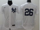 Nike New York Yankees #26 DJ LeMahieu White Flexbase Jersey