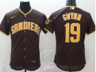 Nike Nike San Diego Padres #19 Tony Gwynn Brown Flexbase Jersey