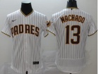 Nike San Diego Padres #13 Manny Machado White Flexbase Jersey