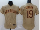 Nike San Diego Padres #19 Tony Gwynn Grey Flexbase Jersey