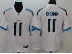 Tennessee Titans #11 A.J. Brown White Vapor Untouchable Limited Jersey