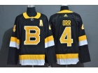 Adidas Boston Bruins #4 Bobby Orr Black 3rd Hockey Jersey