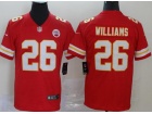 Kansas City Chiefs #26 Damien Williams Red Vapor Untouchable Limited Football Jersey