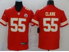 Kansas City Chiefs #55 Frank Clark Red Vapor Untouchable Limited Football Jersey