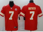 Kansas City Chiefs #7 Harrison Butker Red Vapor Untouchable Limited Football Jersey