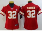 Woman Kansas City Chiefs #32 Tyrann Mathieu Red Vapor Untouchable Limited Football Jersey