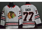 Adidas Chicago Blackhawks #77 Kirby Dach White Hockey Jersey