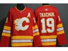 Calgary Flames #19 Matthew Tkachuk Red Hockey Jersey